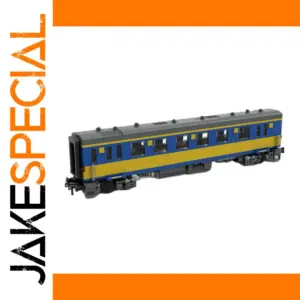 Dutch NS ICM Train Carriage Building Blocks Set