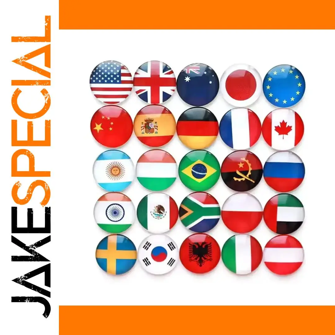 Flags Sticker Set for Indoor Outdoor Use 1 Flags Sticker Set for Indoor Outdoor Use