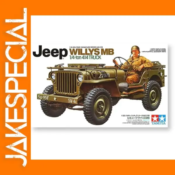 Tamiya 1/35 American Willys Jeep Model Kit