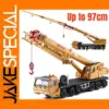 1/50 Scale Wheeled Truck Ladder Crane Toy