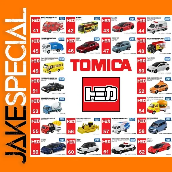 Tomica Diecast Alloy Model Car 1:64 Scale