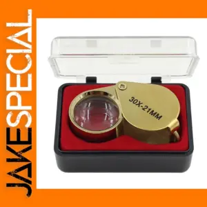 30X Jewelers Magnifying Loupe with 21mm Lens