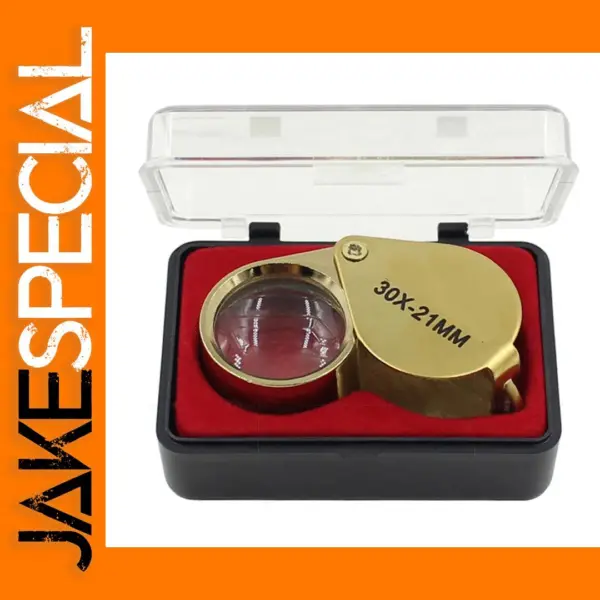 30X Jewelers Magnifying Loupe with 21mm Lens