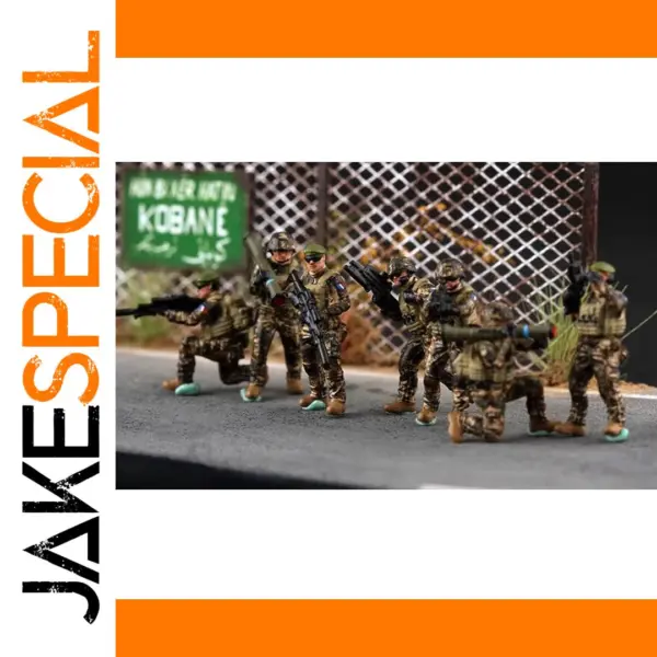 French Army Soldier Action Figures Set 1/72 Scale