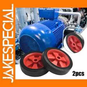 2pcs Air Compressor Caster Wheels 5/6 Inch