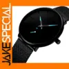 Ultra-Thin Waterproof Quartz Watch for Men