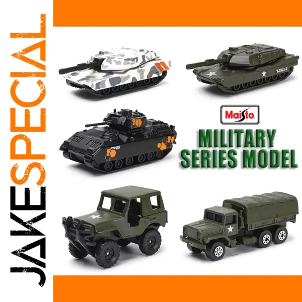 1:64 Scale Diecast Military Tank Model Toy