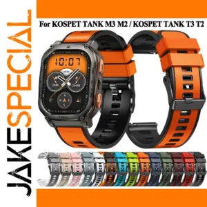 KOSPET TANK T3 Ultra Silicone Watch Band 22mm