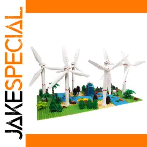 LEGO-Compatible Wind Power Station Kit