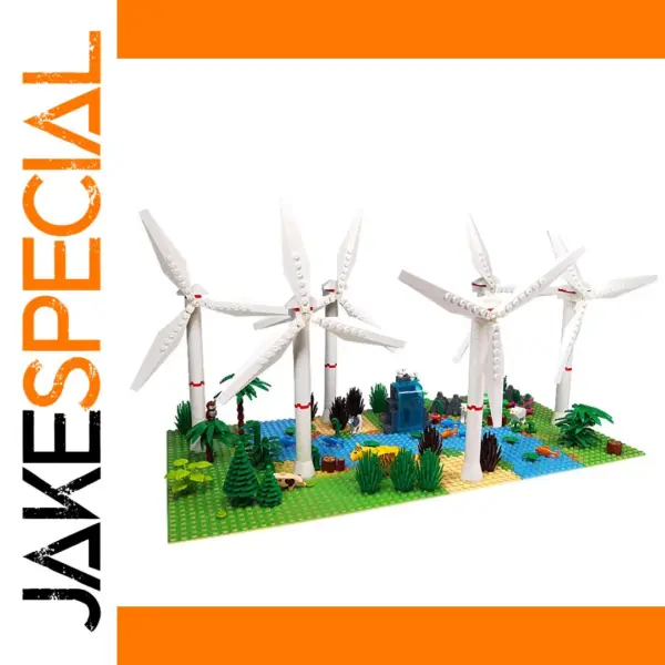 LEGO-Compatible Wind Power Station Kit