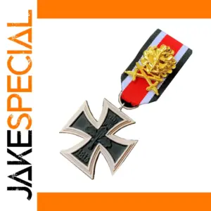 German Iron Cross Badge with Oak Leaf Design