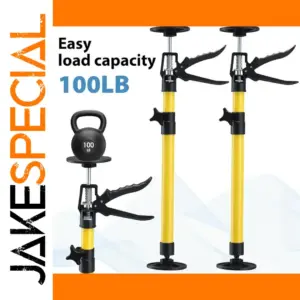 Adjustable Telescopic Support Pole for Woodworking