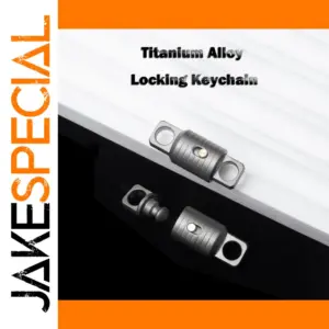 Titanium Alloy Locking Keychain Tool