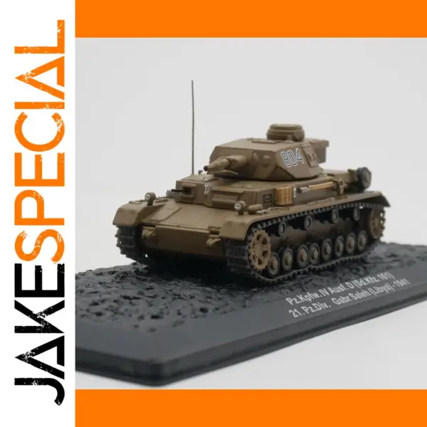 Ixo 1:72 Diecast Pz Kpfw IV Ausf D Tank Model