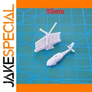 5-Pack Z-20 Helicopter Resin Model Kit in Various Scales