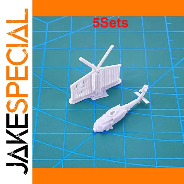 5-Pack Z-20 Helicopter Resin Model Kit in Various Scales