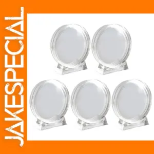 Acrylic Coin Protection Box Set of 5