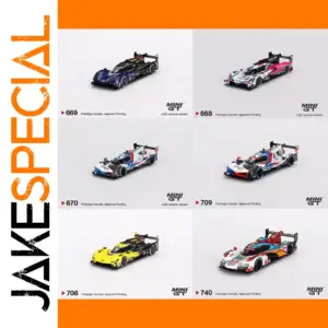 1/64 Scale BMW M Team RLL Diecast Model Car