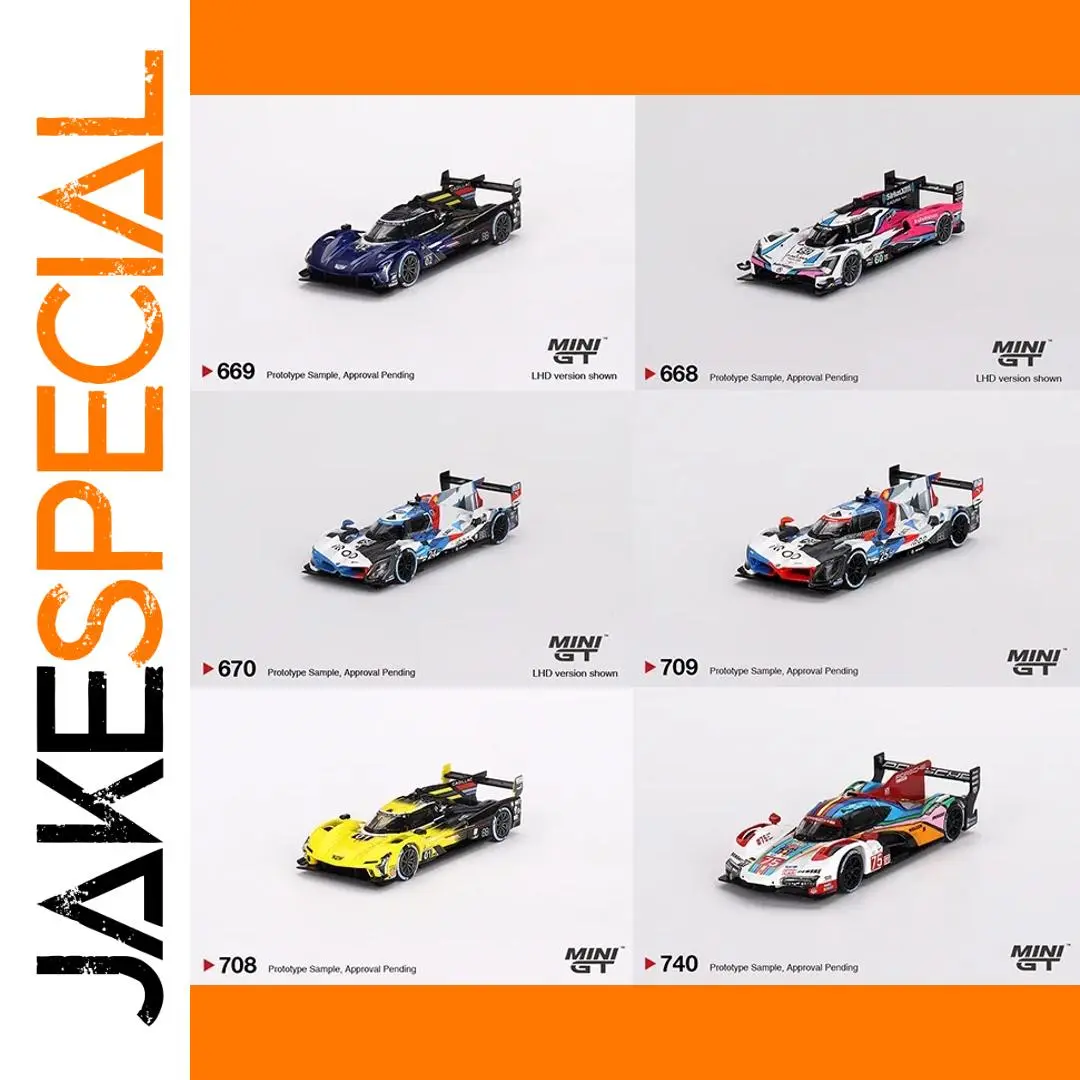 1/64 Scale BMW M Team RLL Diecast Model Car 1 1/64 Scale BMW M Team RLL Diecast Model Car