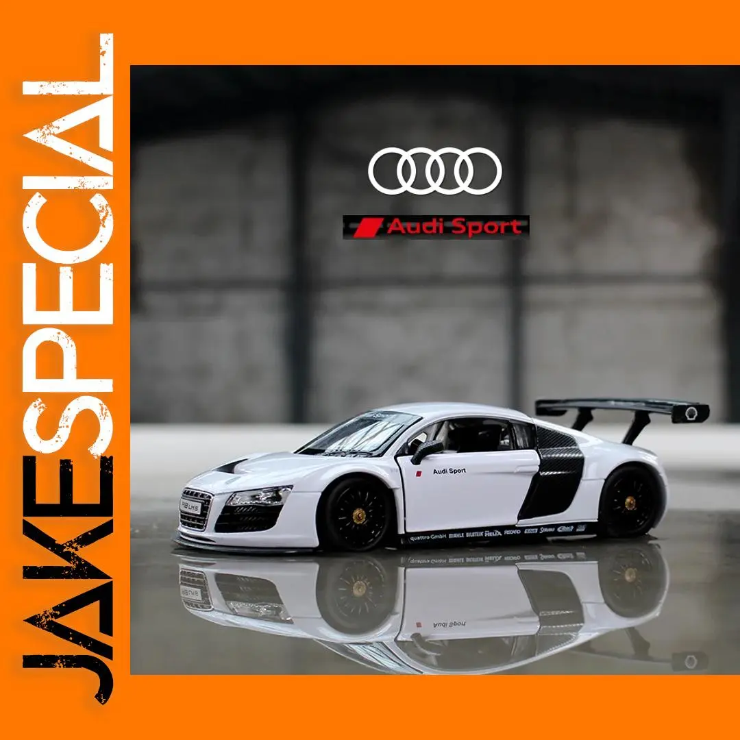1:24 Scale Audi R8 Alloy Diecast Model Car 1 1:24 Scale Audi R8 Alloy Diecast Model Car