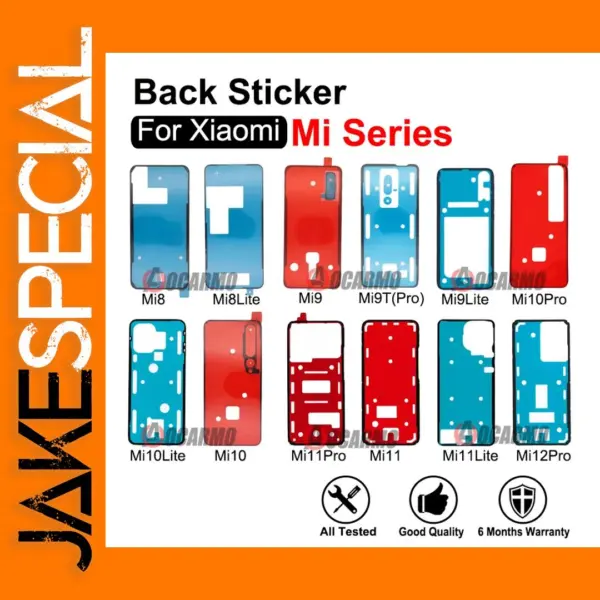 Xiaomi Mi 8-12 Pro Rear Battery Adhesive Strap