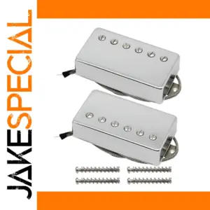 Alnico 5 Chrome Humbucker Pickups Set 2PCS