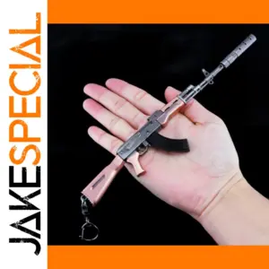 PUBG Metal Gun Keychain 21cm Alloy Model