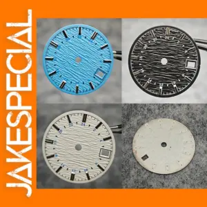 28.5mm Water Ripple Watch Dial for NH34/NH35