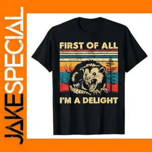 Sarcastic Angry Opossum T-Shirt for Women