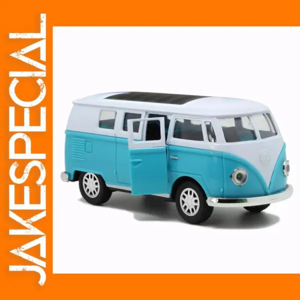 1:36 Scale Alloy Bus Model with Spring Action
