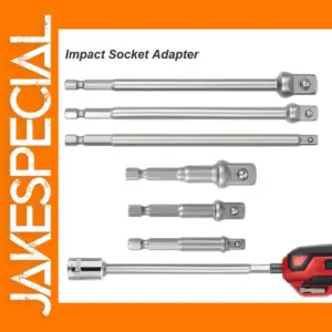 1/4 Hex Shank Impact Socket Adapter Set