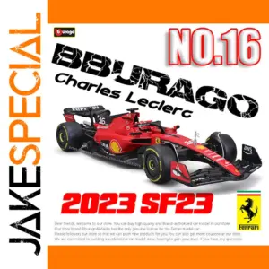 Bburago 1:18 Ferrari SF23 Charles Leclerc Model
