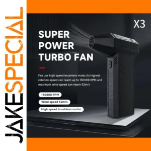 Portable Mini Turbo Jet Fan 130000 RPM