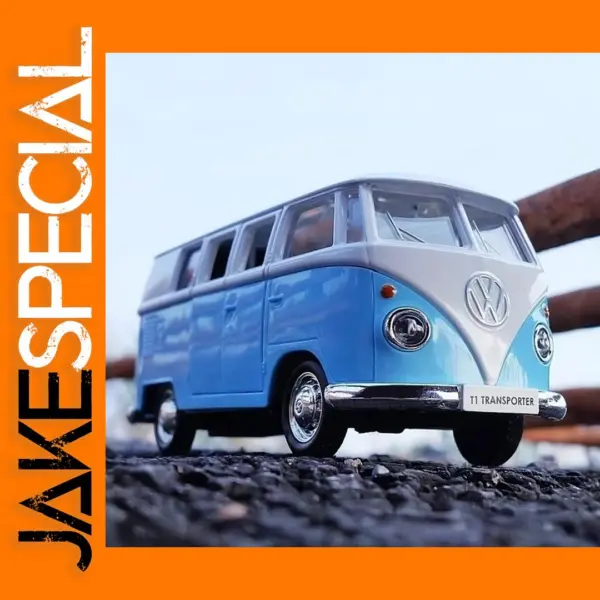1:36 Scale Diecast Volkswagen T1 Bus Model
