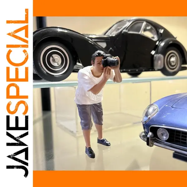 1:18 Scale Photographer Action Figure Model