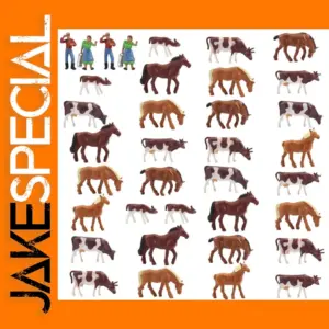 Evemodel AN8706 36pcs HO Scale Farm Animals