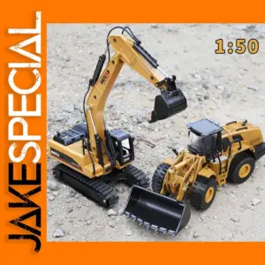 1:50 Alloy Excavator Model Toy Collection