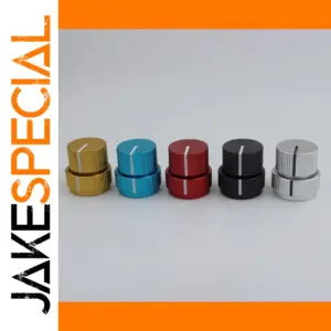 Aluminum Dual Concentric Control Knob for Electric Bass