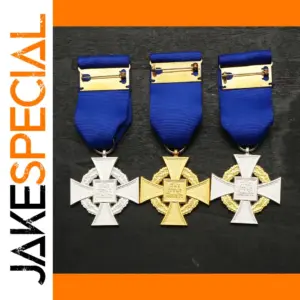 Trendy Zinc Alloy Commemorative Medal Brooch