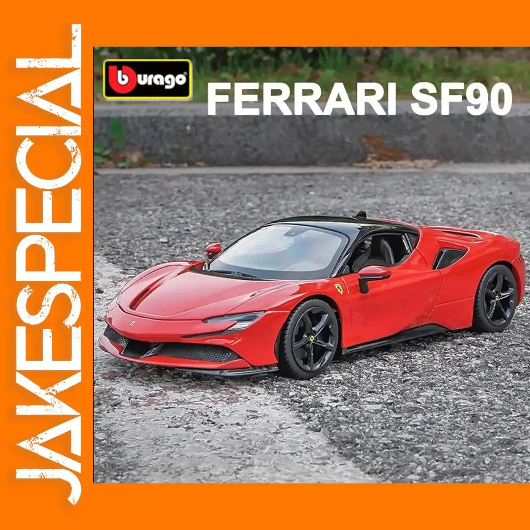 Ferrari SF90 Diecast Alloy Model Car 1:24 1 Ferrari SF90 Diecast Alloy Model Car 1:24