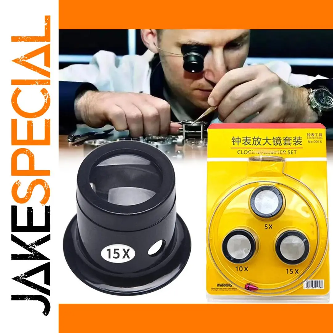 Magnifying Glass Set for Watch Repair 1 Magnifying Glass Set for Watch Repair
