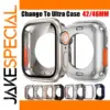 Ultra PC Case with Tempered Glass for Apple Watch 10 Series