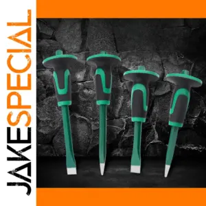 12 Inch Masonry Chisel Set with Hand Guard