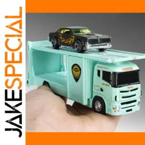 1:64 Alloy Double-Layer Container Truck Model