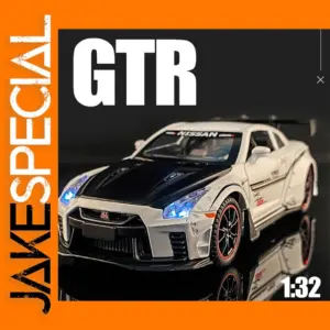 1:32 Nissan GTR R35 Diecast Model Car Toy