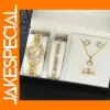 7-Piece Women's Quartz Jewelry Set