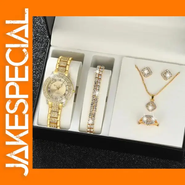 7-Piece Women's Quartz Jewelry Set
