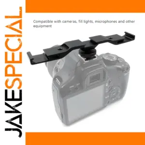 Aluminum Alloy Cold Shoe Mount Adapter for Cameras
