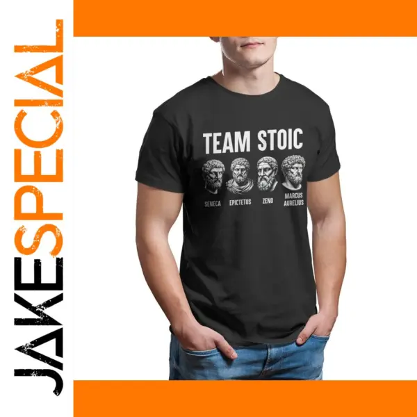 Marcus Aurelius Vintage Cotton T-Shirt for Men