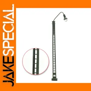 3pcs HO Scale Model Railway Track Lamps